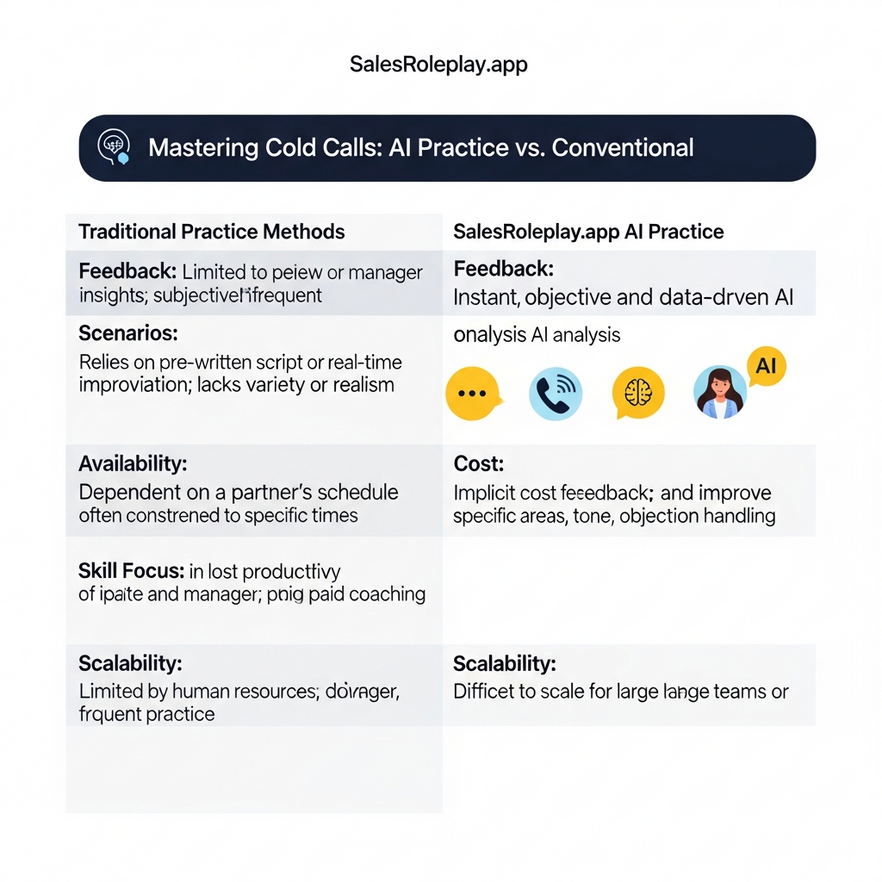 cold calling practice ai