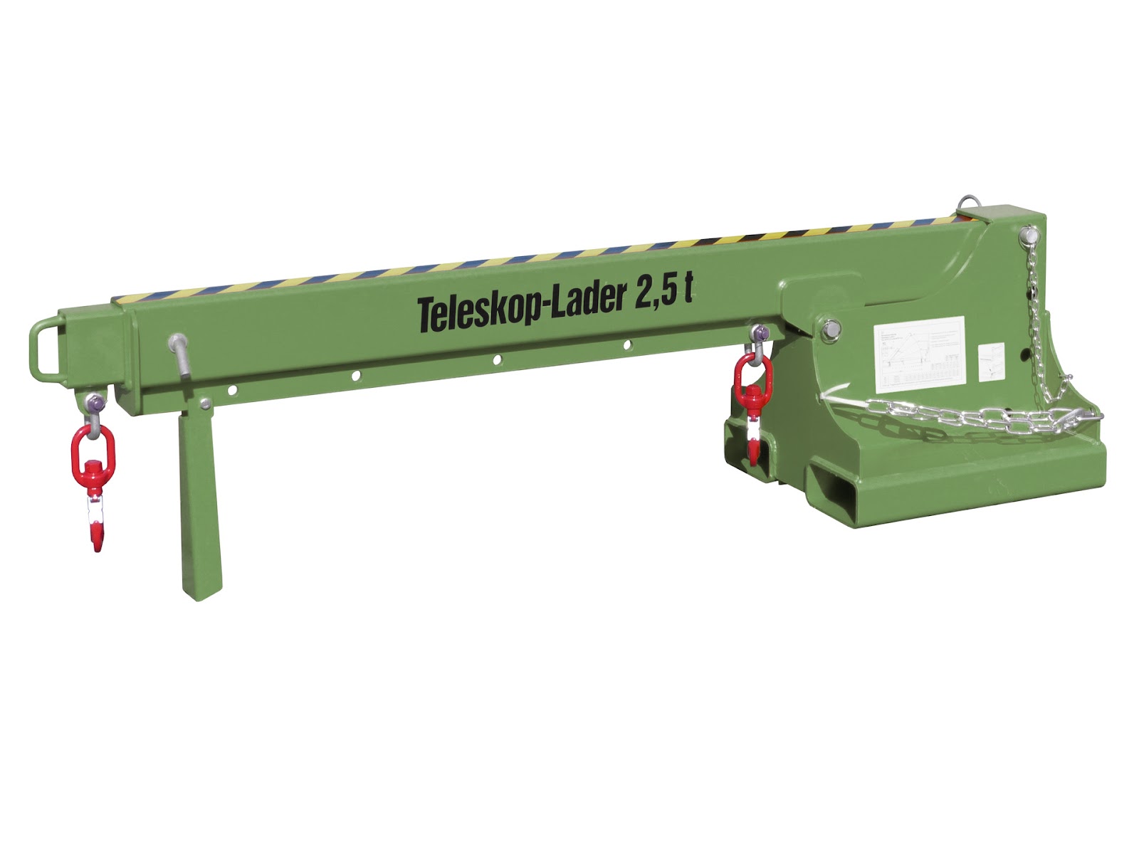 Teleskop-Lader KTH 2,5, gelakt, Resedagroen