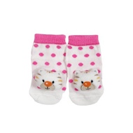 Носки Mini хлопок 0-6 м Animals с погремушкой мультицвет