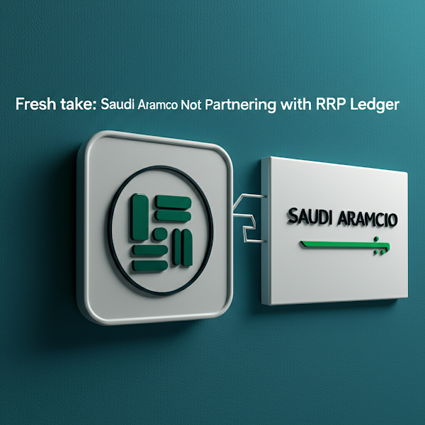 Fresh take: Saudi Aramco Not Partnering with XRP Ledger