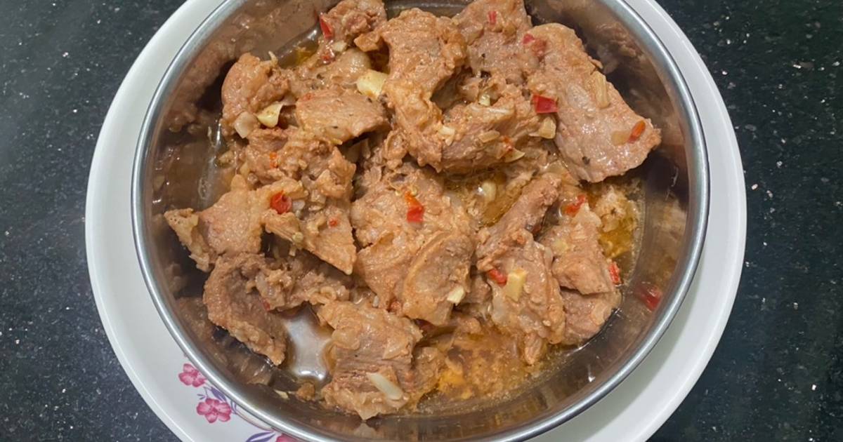 SP.0675 - Thịt Heo Hấp Chao Đỏ