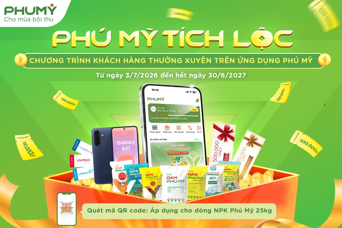 PVFCCo startet Kundenbindungsprogramm 'Phú Mỹ Tích Lộc'