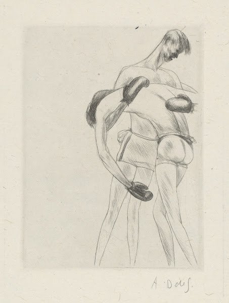 Tableau de la boxe illustré de 29 gravures à leau forte pl 37 1923
