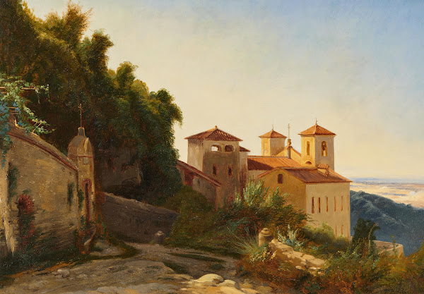 Kloster in Italien 1840