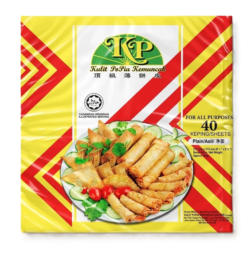 KP Kulit Popiah Kemuncak (40 KEPING) 8.5'