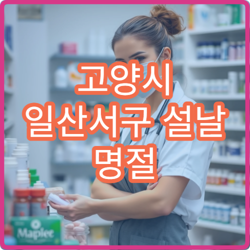 고양시 일산서구 설날 명절 소아과 진료 병원 운영 여부