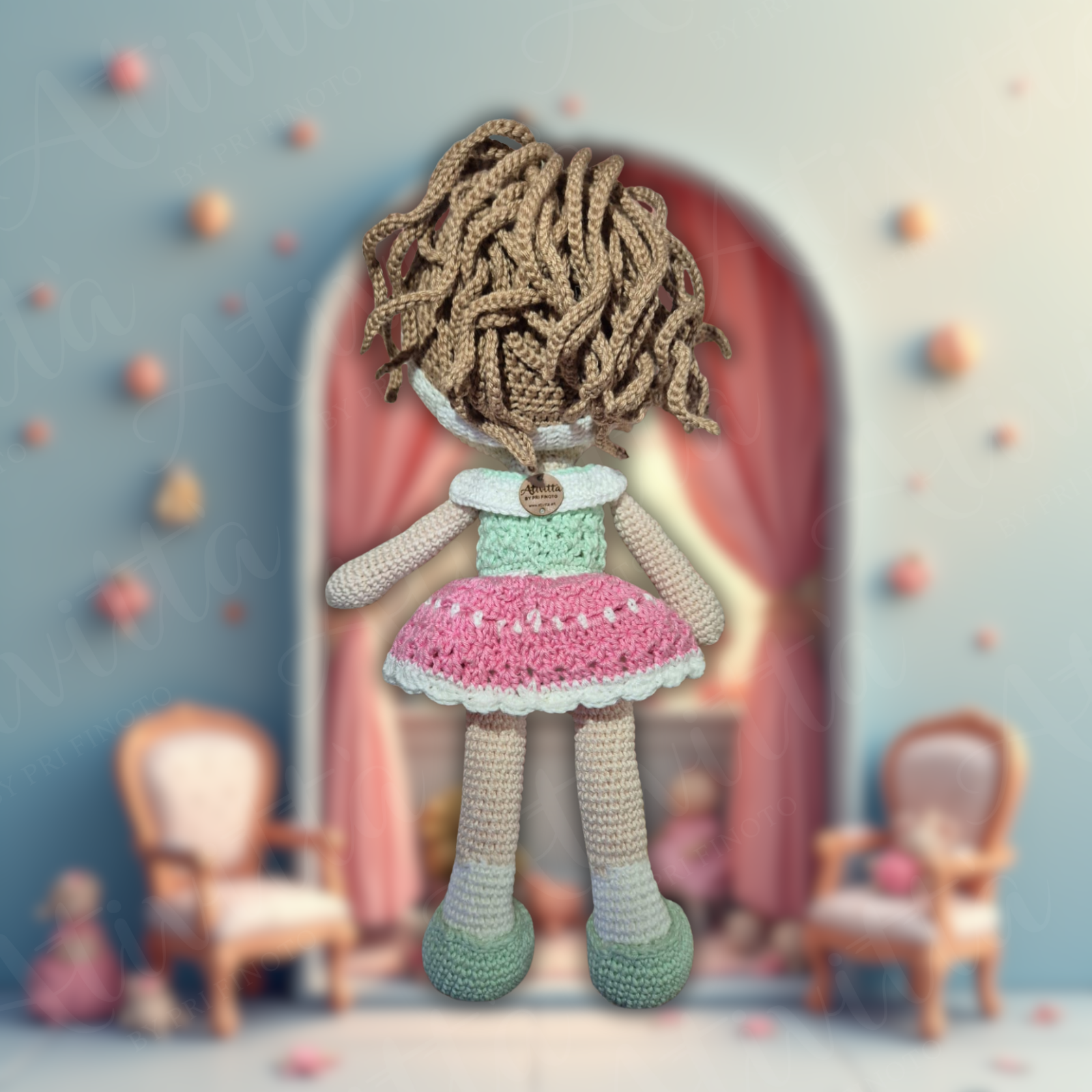 Boneca Priscy em Crochê