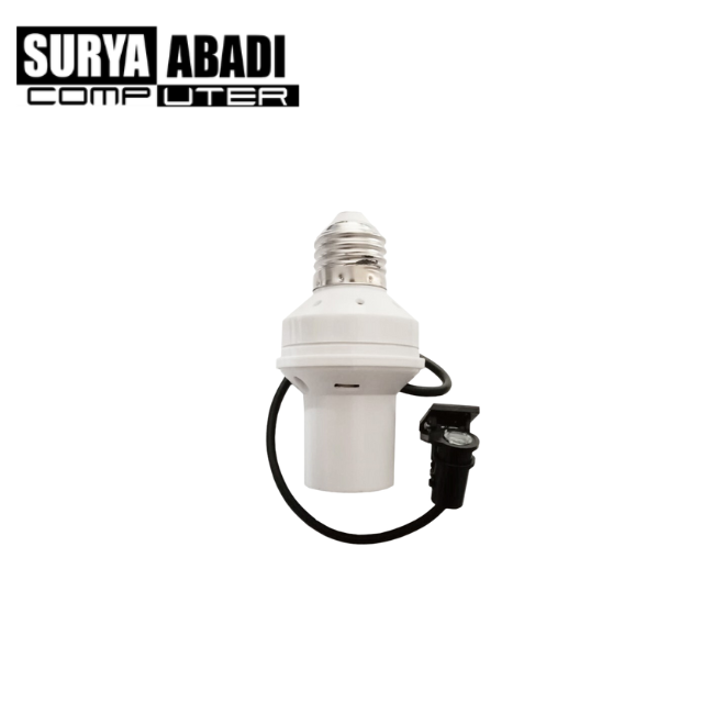 FITTING LAMPU SENSOR CAHAYA E27
