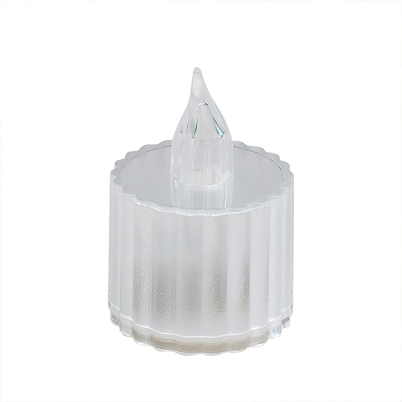 LED-Teelichter, transparent