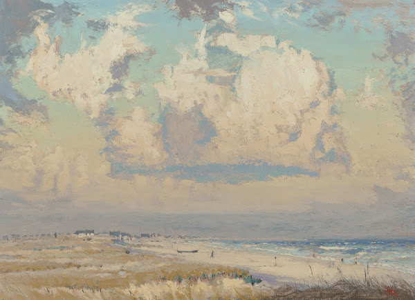 Afternoon Beach Scene 1915