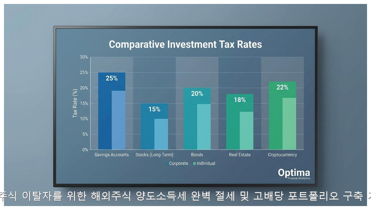 국내 주식 이탈자를 위한 해외주식 양도소득세 완벽 절세 및 고배당 포트폴리오 구축 가이드 핵심 안내 및 분석 인포그래픽 (7)