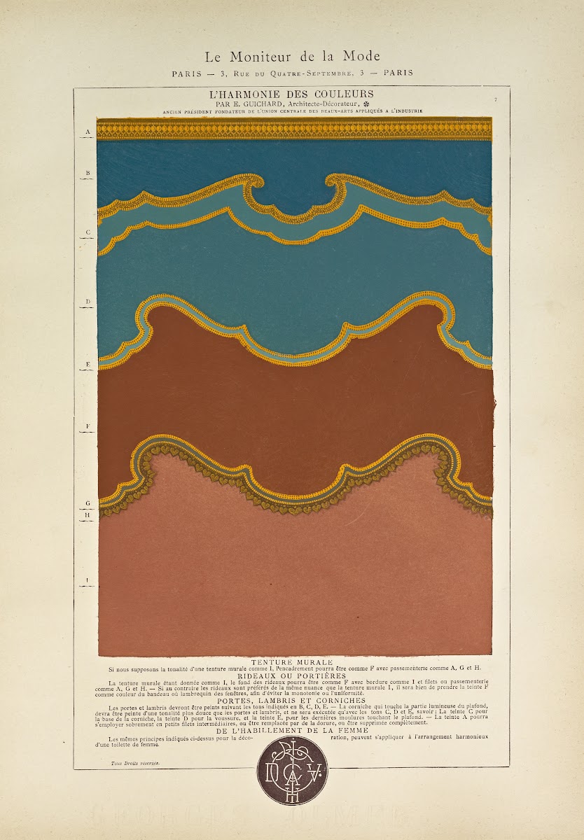 Lharmonie des couleurs  Pl008 1880
