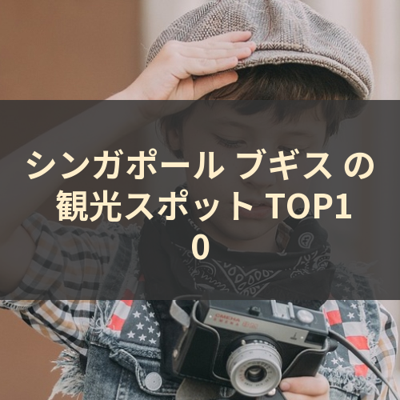 シンガポール ブギス の 観光スポット TOP10 サムネイル