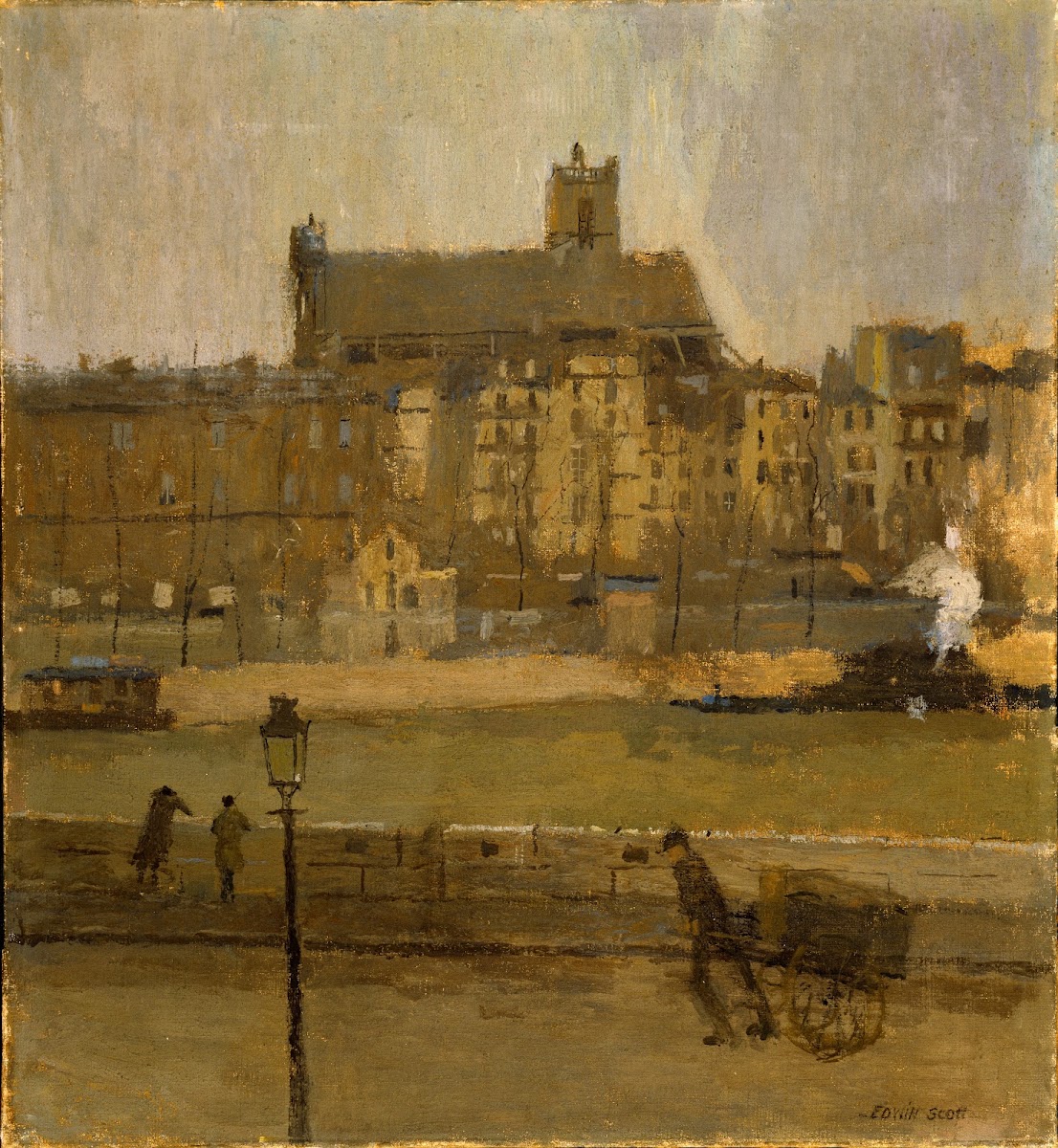 Quai de la Seine Eglise St Gervais