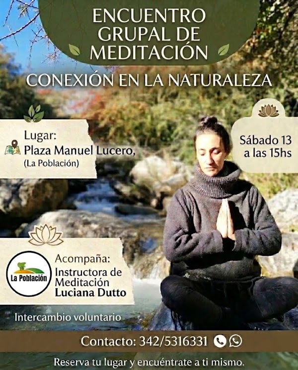 Encuentro Grupal de Meditación