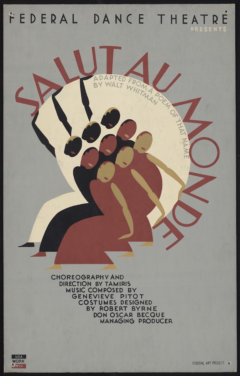 Federal Dance Theatre presents Salut au monde 1936