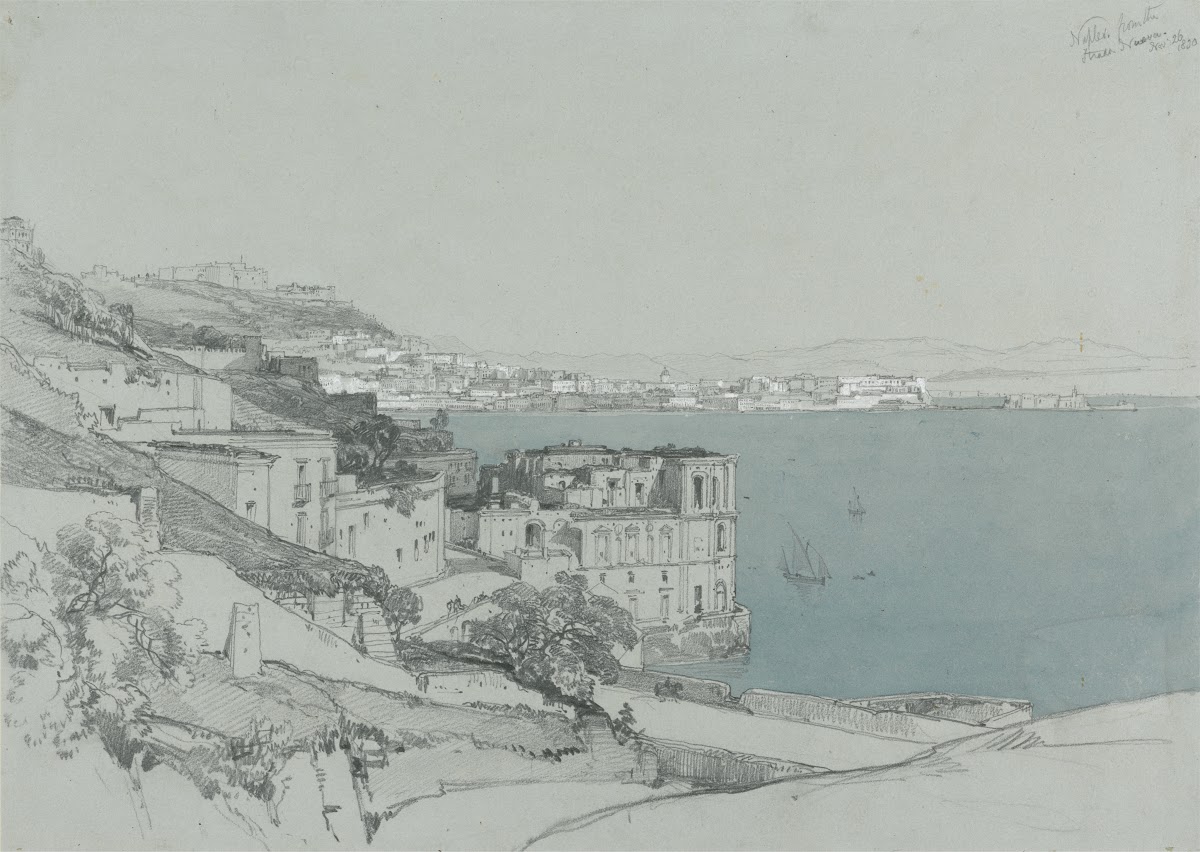 Naples from the Strada Nouva Nov26 1830 1830