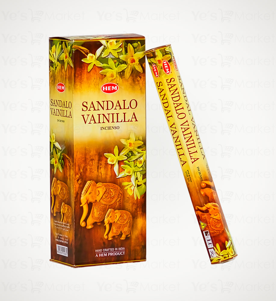 Incienso Sandalo Con Vainila