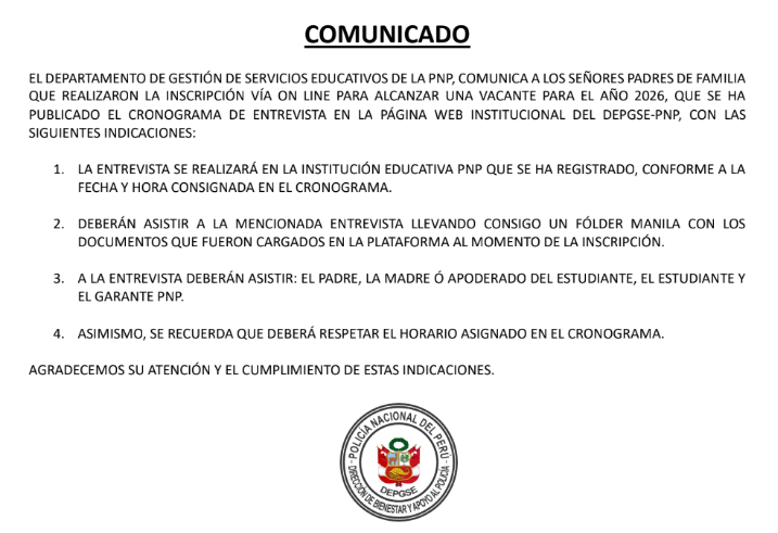 DEPGSE PNP
