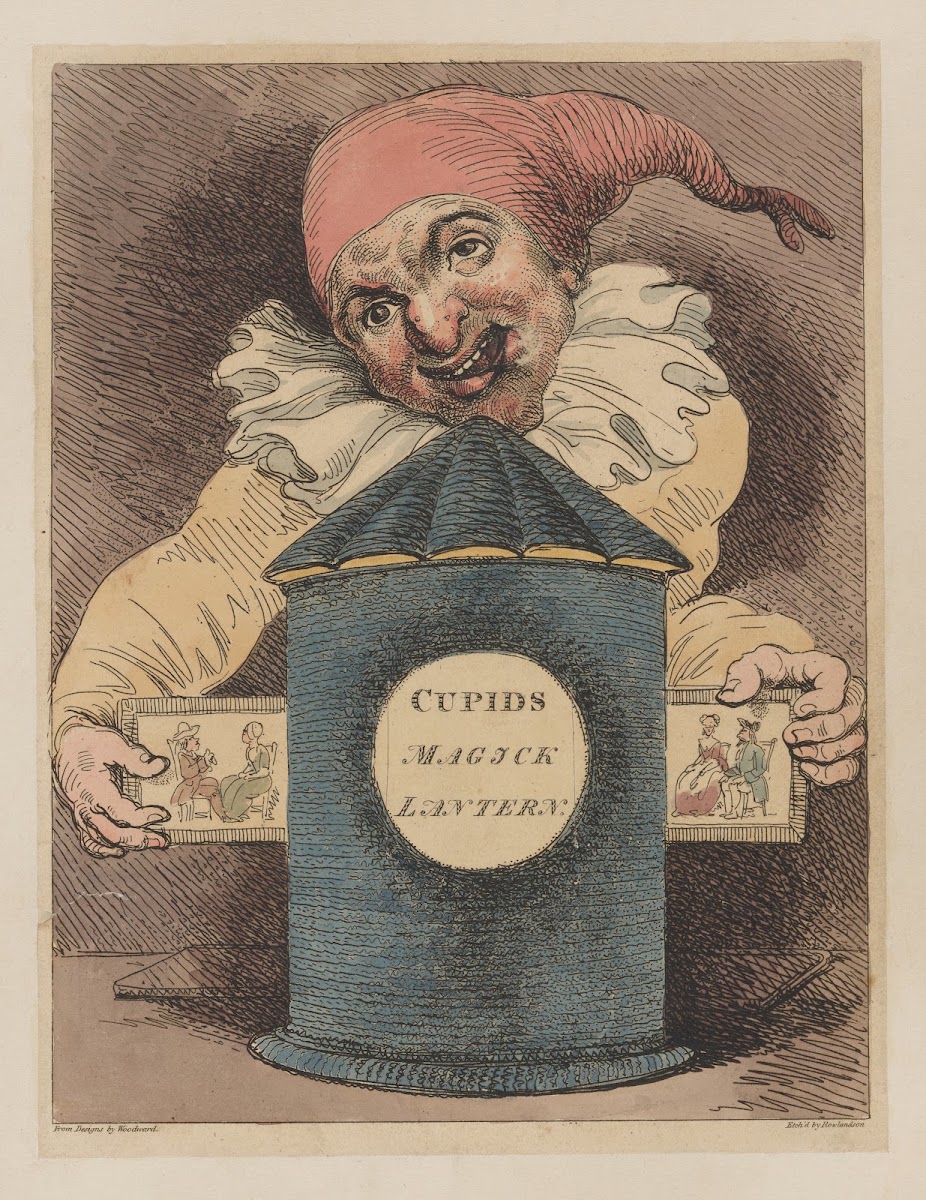 Cupids magic lantern 1797