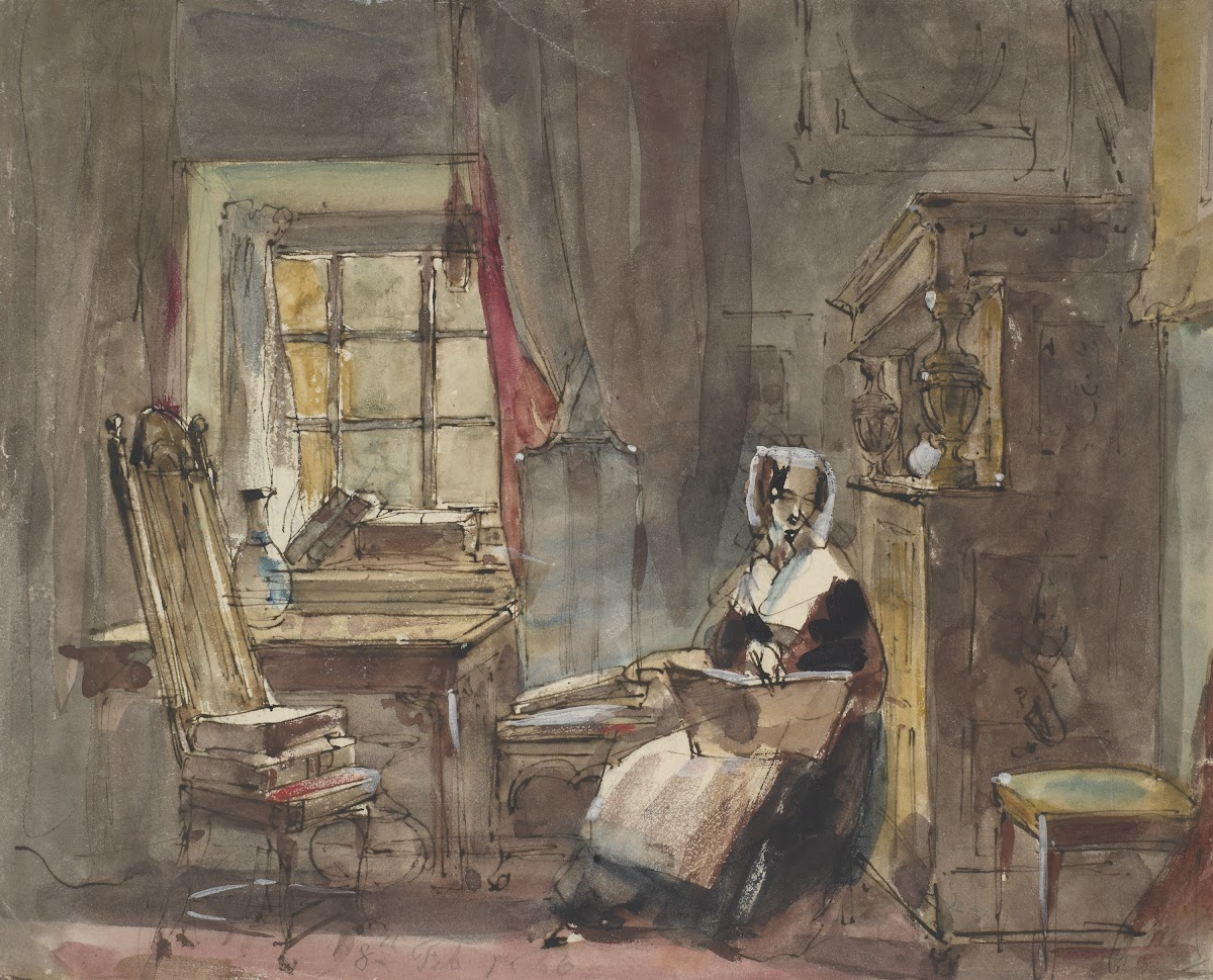 An old time chamber it was  Scene from Theodore Hook 1836