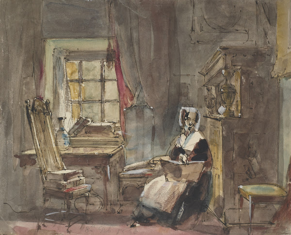 An old time chamber it was  Scene from Theodore Hook 1836