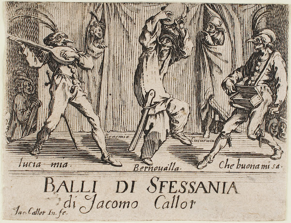 Frontispiece to Balli di Sfessania 1631