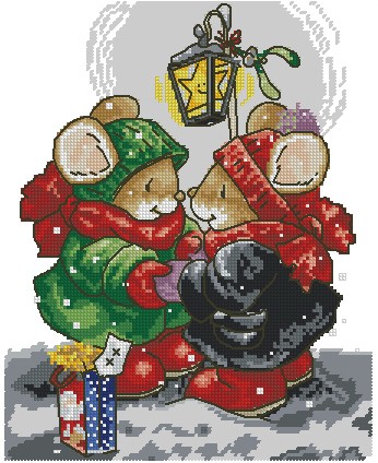 CMP X198 Christmas Mouse