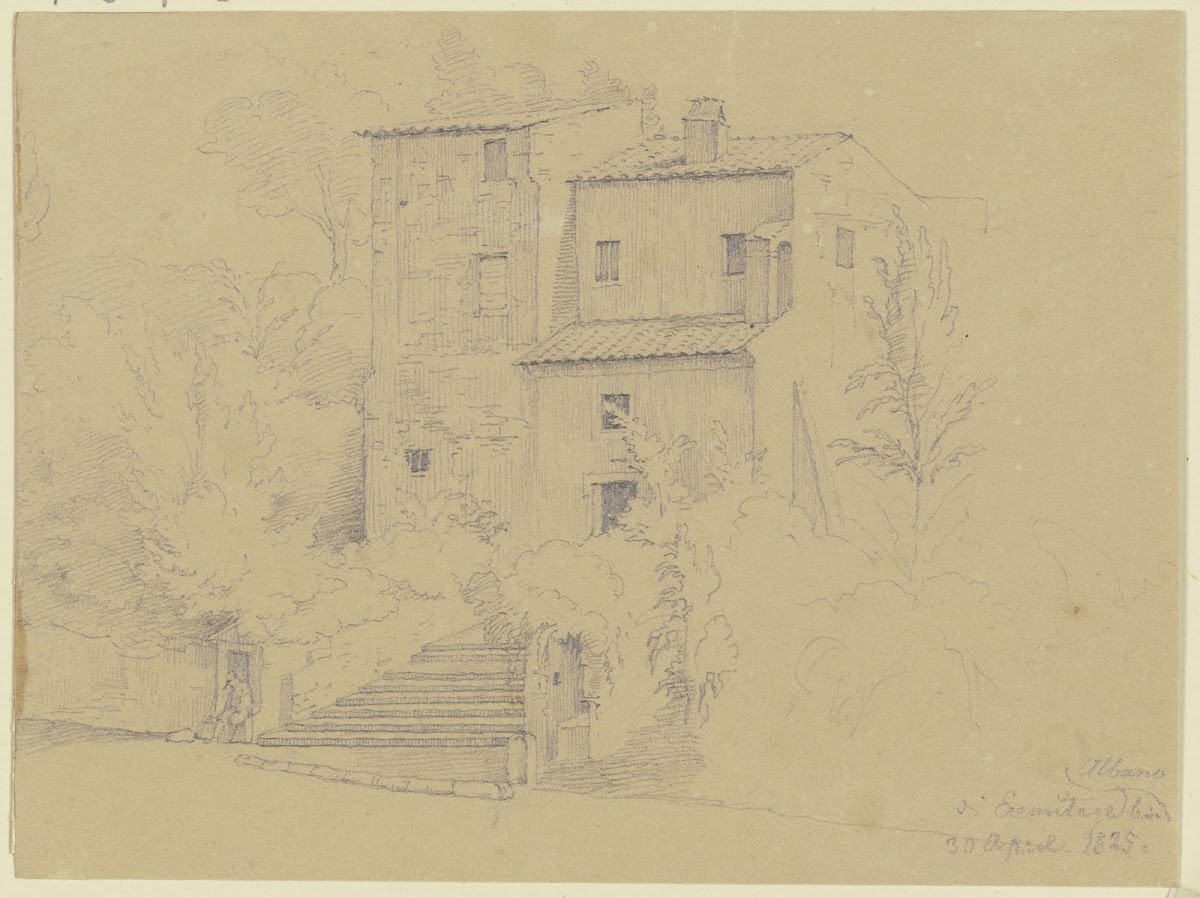 Die Eremitage bei Albano 1825