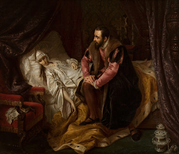 Death of Barbara Radziwiłł 1860