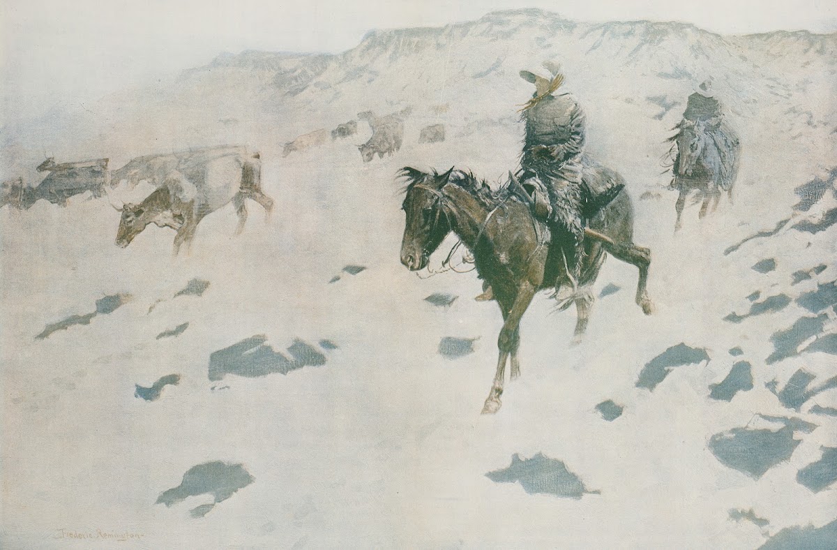 Drifting before the storm 1904