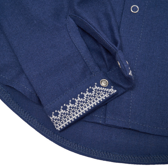 Сорочка вишиванка для хлопчика Класична р122 синій