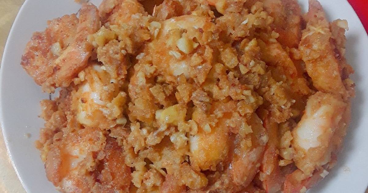 Tôm chiên trứng muối