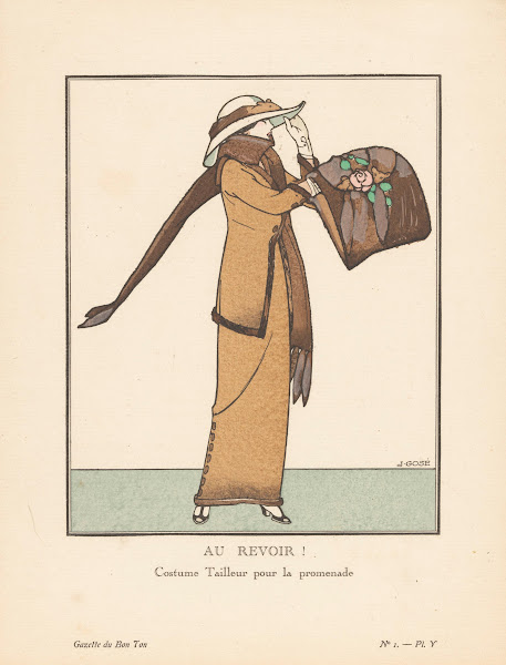 Au Revoir Costume Tailleur pour la promenade 1912