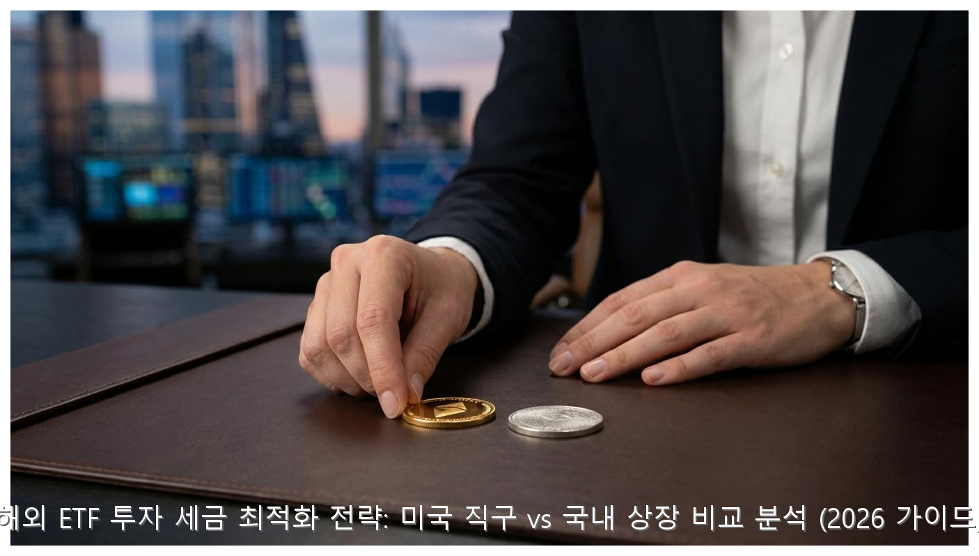 해외 ETF 세금 미국 vs 국내 비교 분석 핵심 안내 및 분석 인포그래픽 (2)
