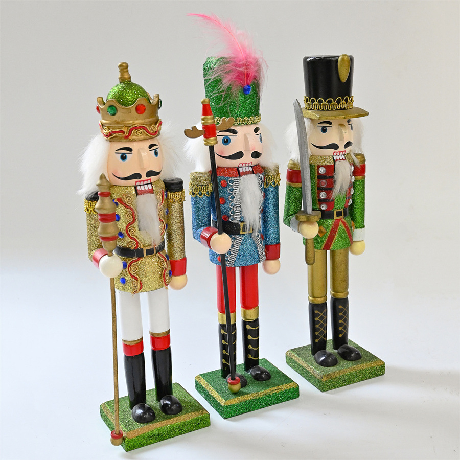 Nussknacker-Figur aus Holz, 30 cm