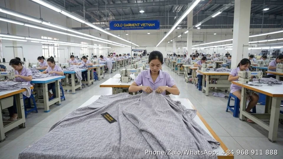 Readymade Garments Manufacturers - Gold Garment Vietnam