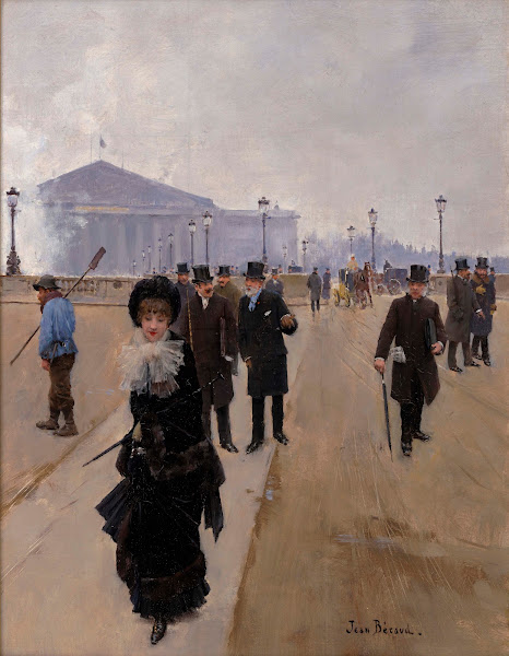 Scene From The Place De La Concorde 1875