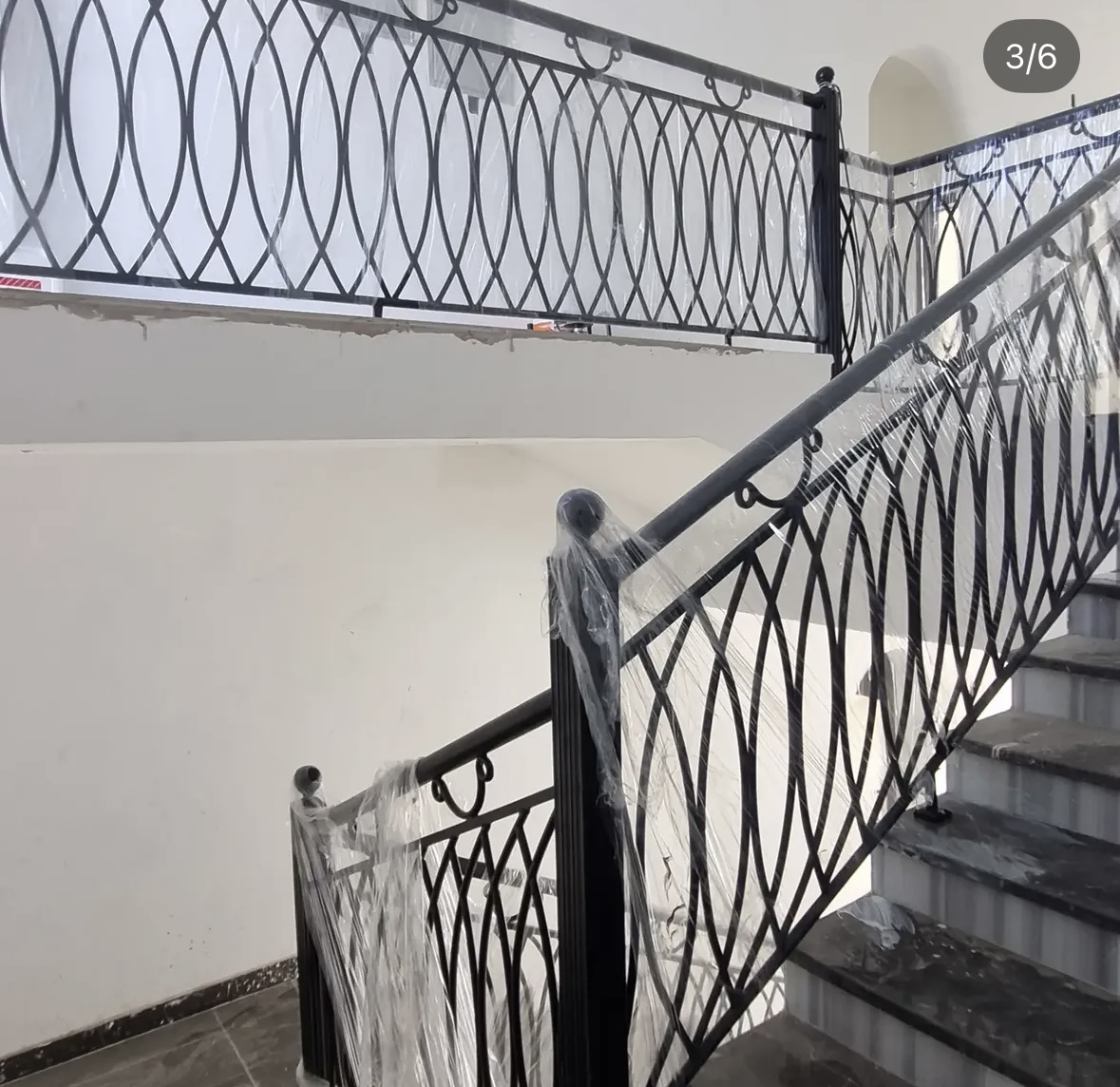 Spiral staircase railing fabrication Fujairah UAE