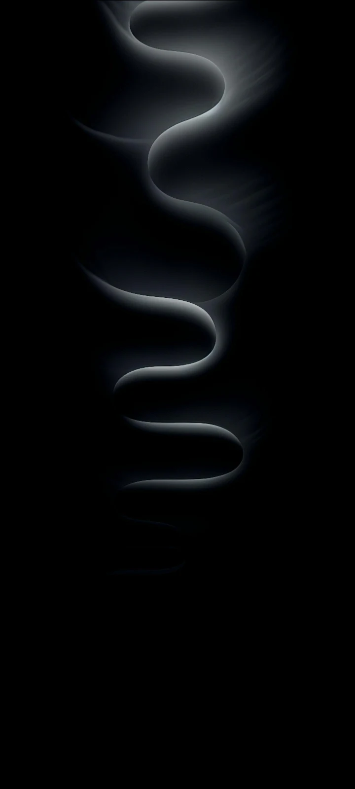 Abstract, Dark, Curve, Monochrome 2K iPhone Wallpaper Background (1440x3200)