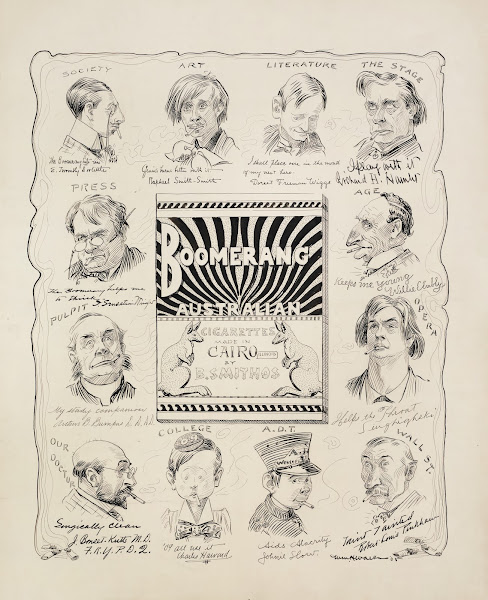People representing various professions explain why they smoke 1906
