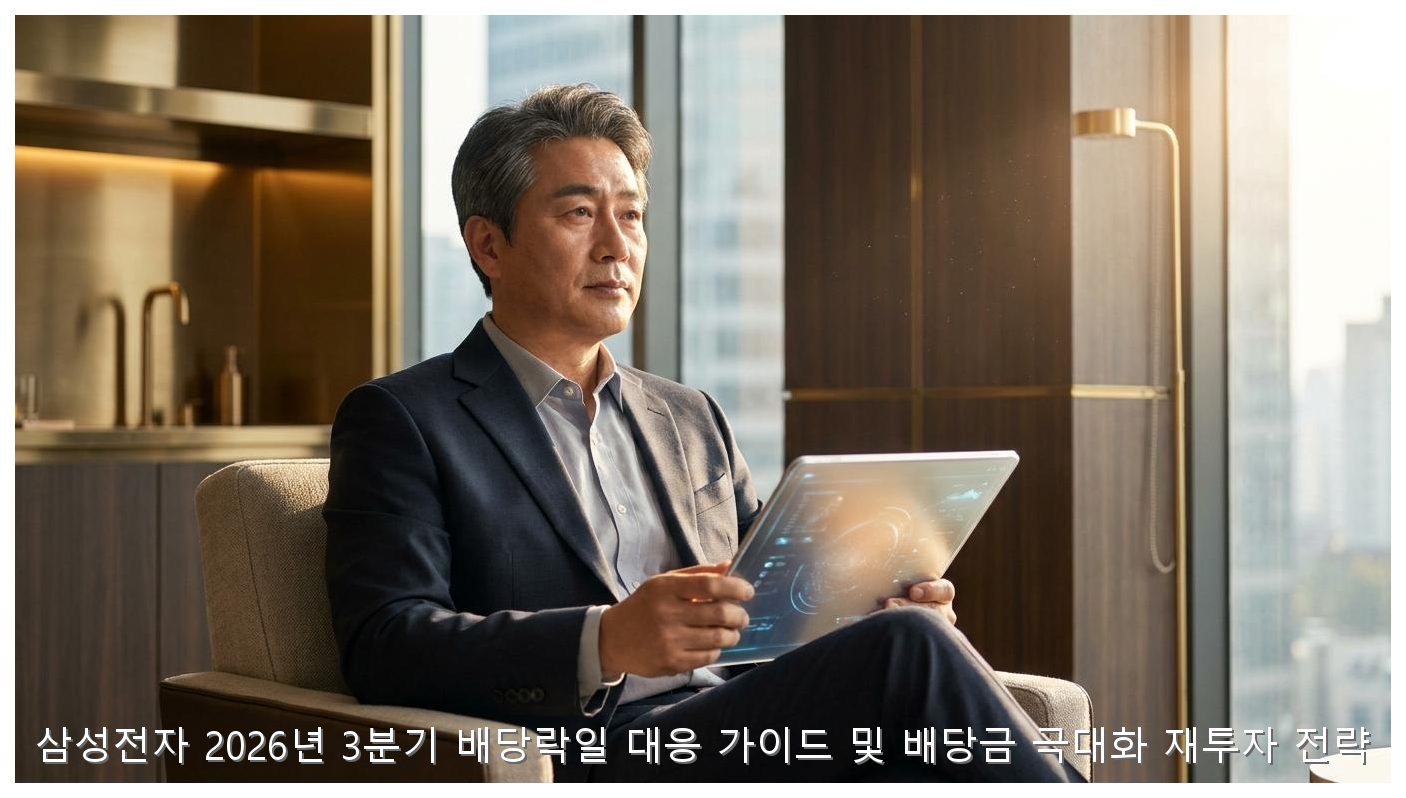 삼성전자 2026년 3분기 배당락일 대응 가이드 및 배당금 극대화 재투자 전략 핵심 안내 및 분석 인포그래픽 (3)