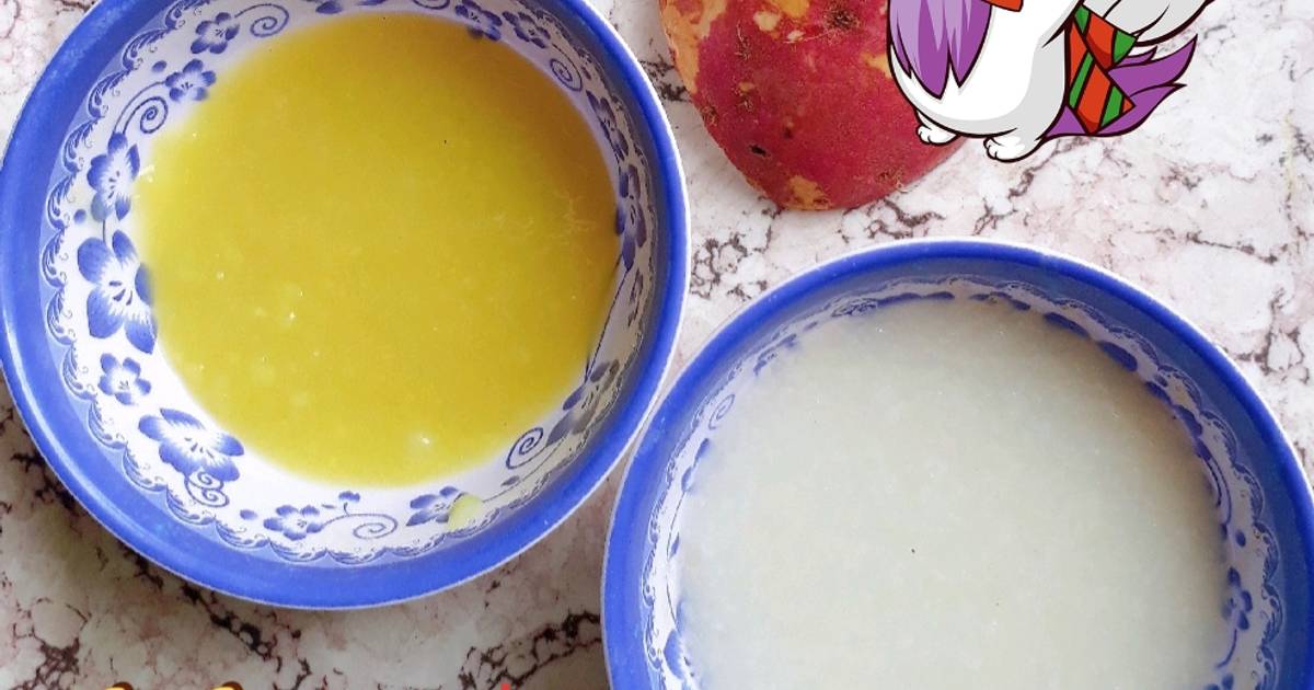 Ăn dặm cháo, khoai lang nghiền