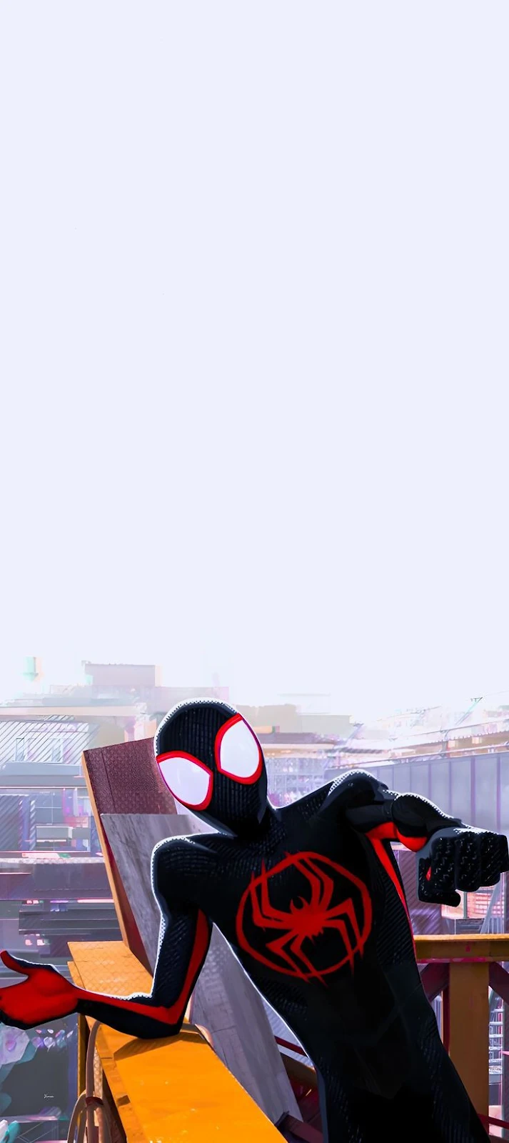 Miles Morales Spider-Man - Digital Art iPhone Wallpaper (736x1651)