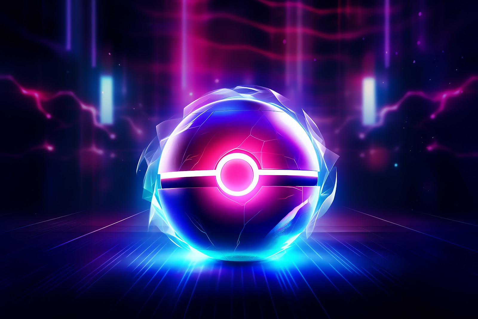 Neon Technology Wallpaper