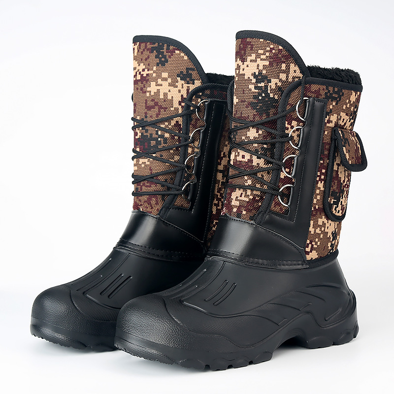 High Men's Winter Slip-On Boots