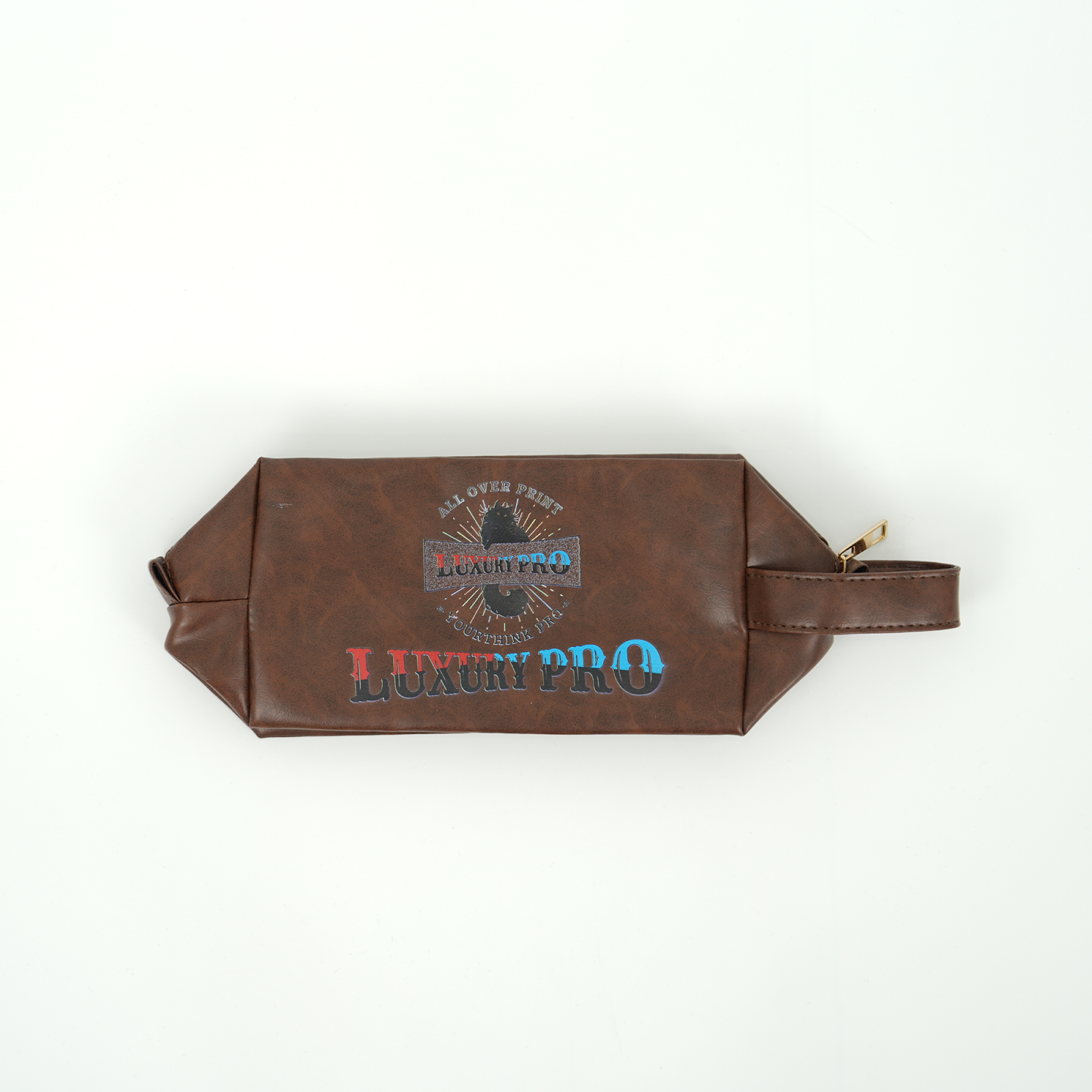 3D Leather clutch
