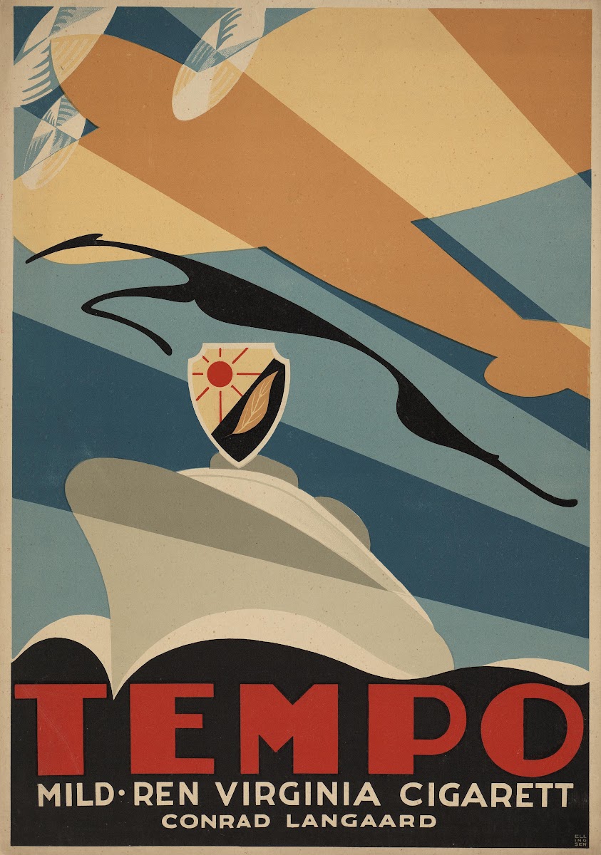 Tempo Mild Ren Virginia Cigarett 1931