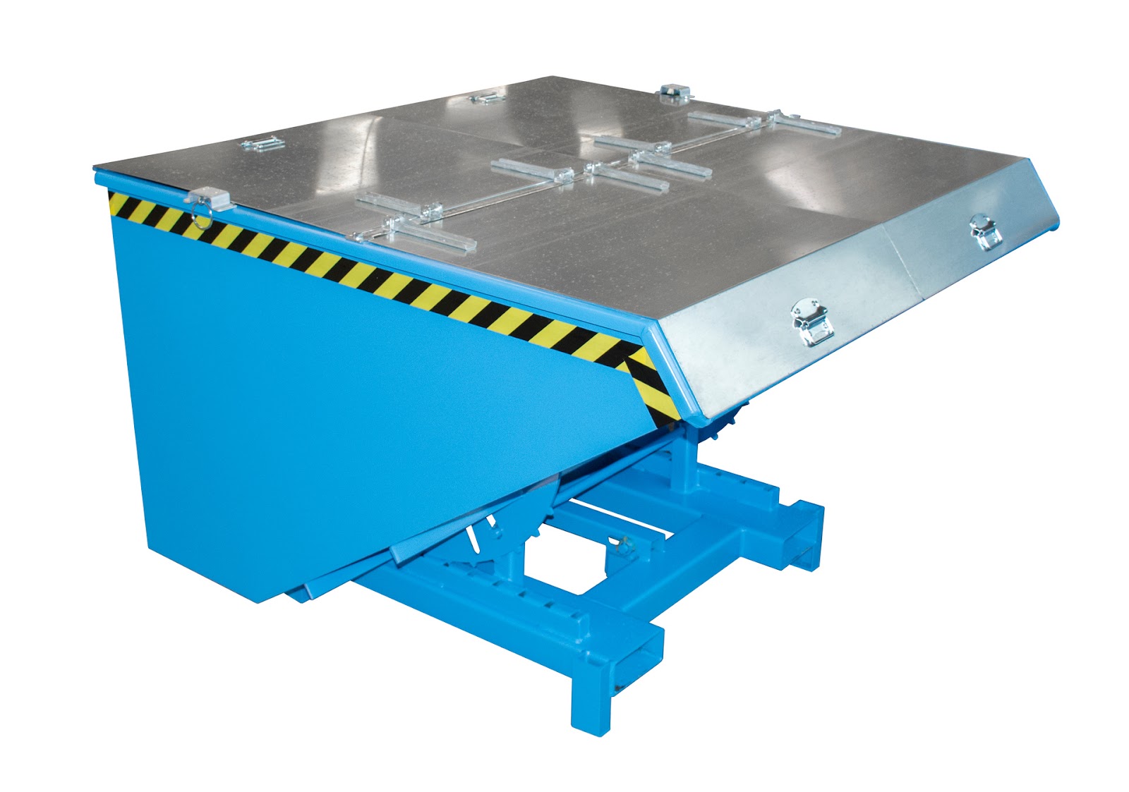 Zware lastenkieper SK 2100, gelakt, Lichtblauw