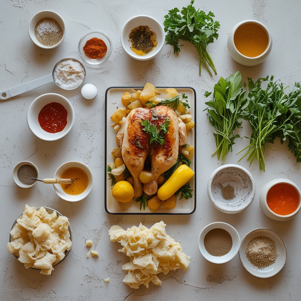 Ingredients for Braised Catalina Chicken – Easy Homemade Comfort Dinner